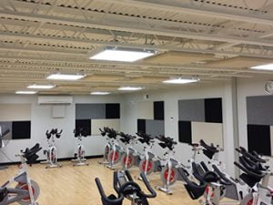 Fitness salonu akustik ses yalıtımı