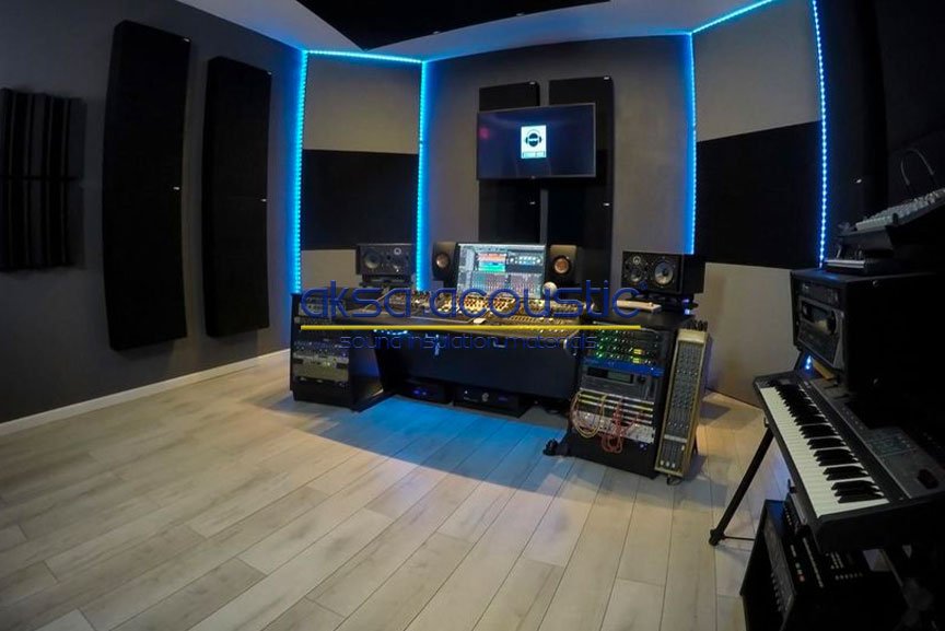 akustik stüdyo ses kayıt odası panelleri